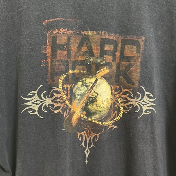 Hard Rock Cafe Navy Blue Men's Shirt Vintage - Picture 2 of 6